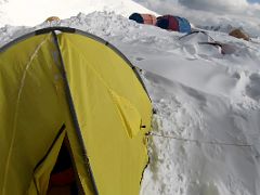 02A My tent outside Ak-Sai Travel Lenin Peak Camp 3 6100m